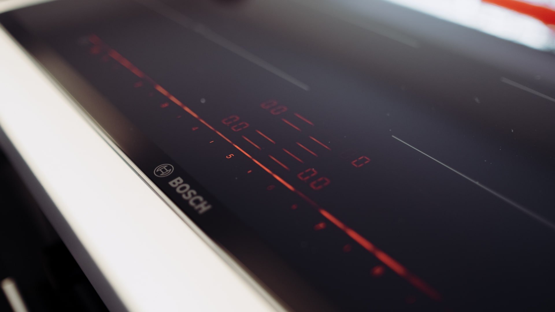 Bosch Induktionskochfeld in Betrieb